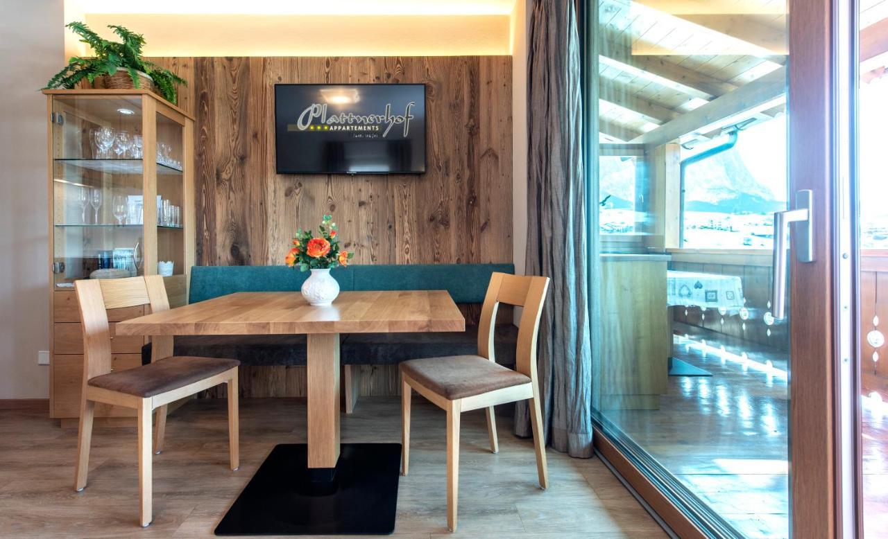 Appartements Plattnerhof Castelrotto Dış mekan fotoğraf